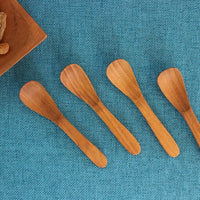 Cuillère à sel en bois de teck